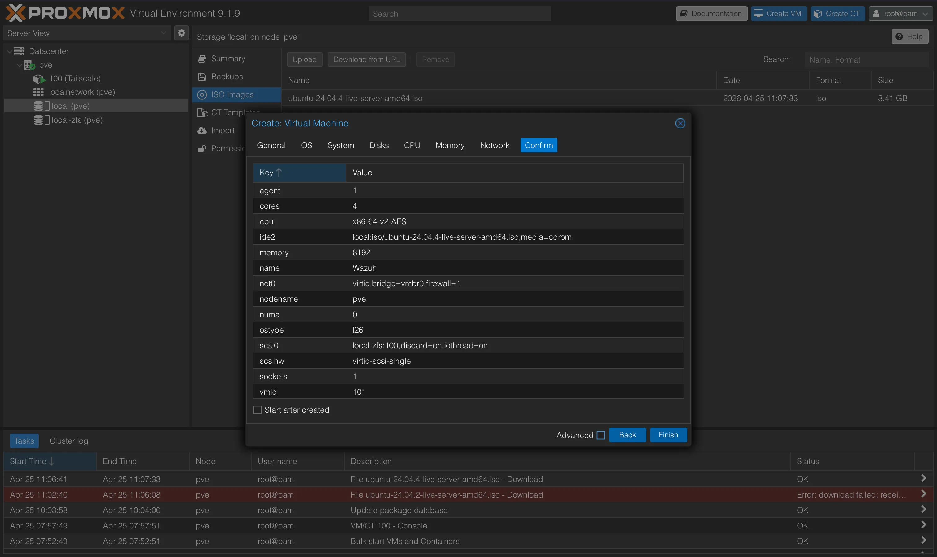 Wazuh Ubuntu Install